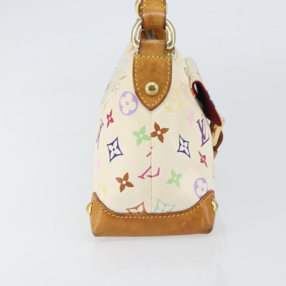 LOUIS VUITTON Monogram Multicolor Eliza Shoulder Bag White M40098 LV Auth 158777 - Picture 4 of 16